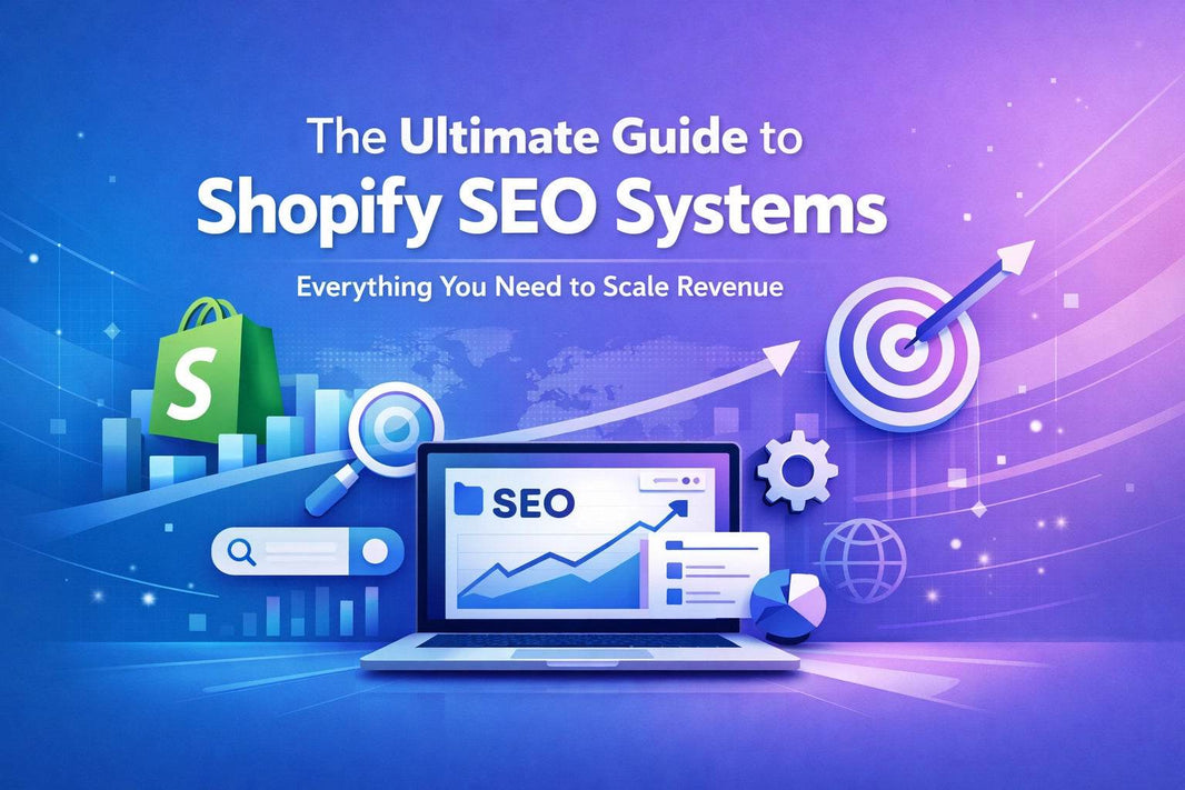 Strategic keyword path illustrating a high-intent Shopify SEO system customer journey for revenue growth
