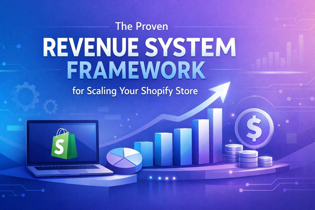 Visual representation of tiered product pricing and data architecture for scaling Shopify store revenue system